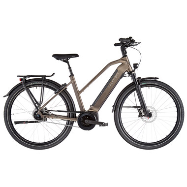 Bicicletta da Città Elettrica KALKHOFF IMAGE 5.B MOVE+ TRAPEZ Donna Freno a Contropedale Grigio 2021 0